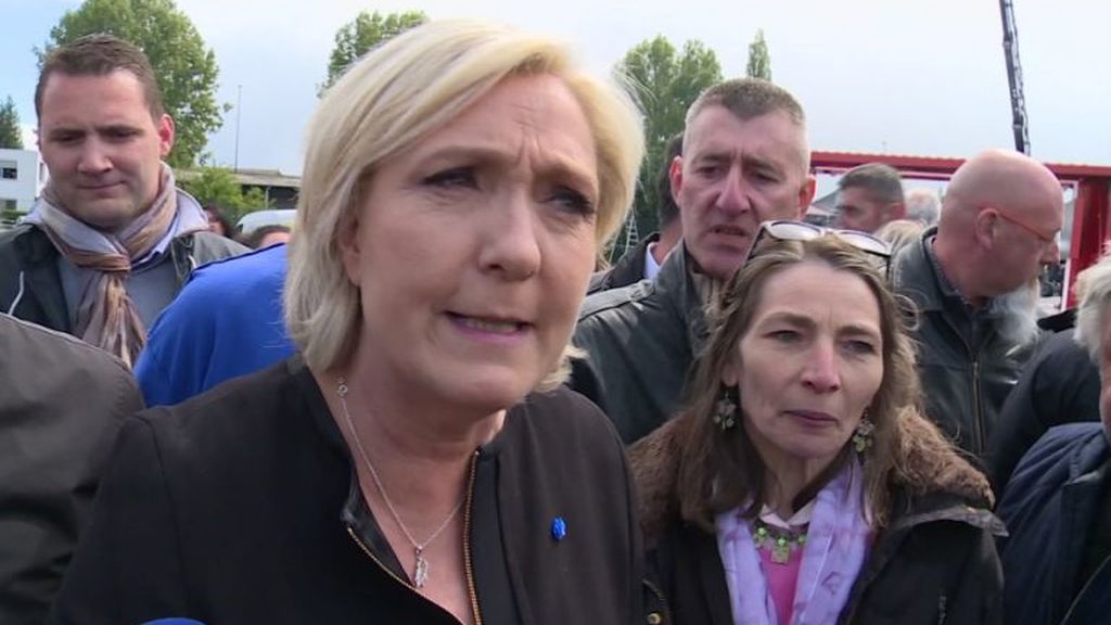Le Pen sorprende con un golpe de efecto populista a diez días de la segunda vuelta