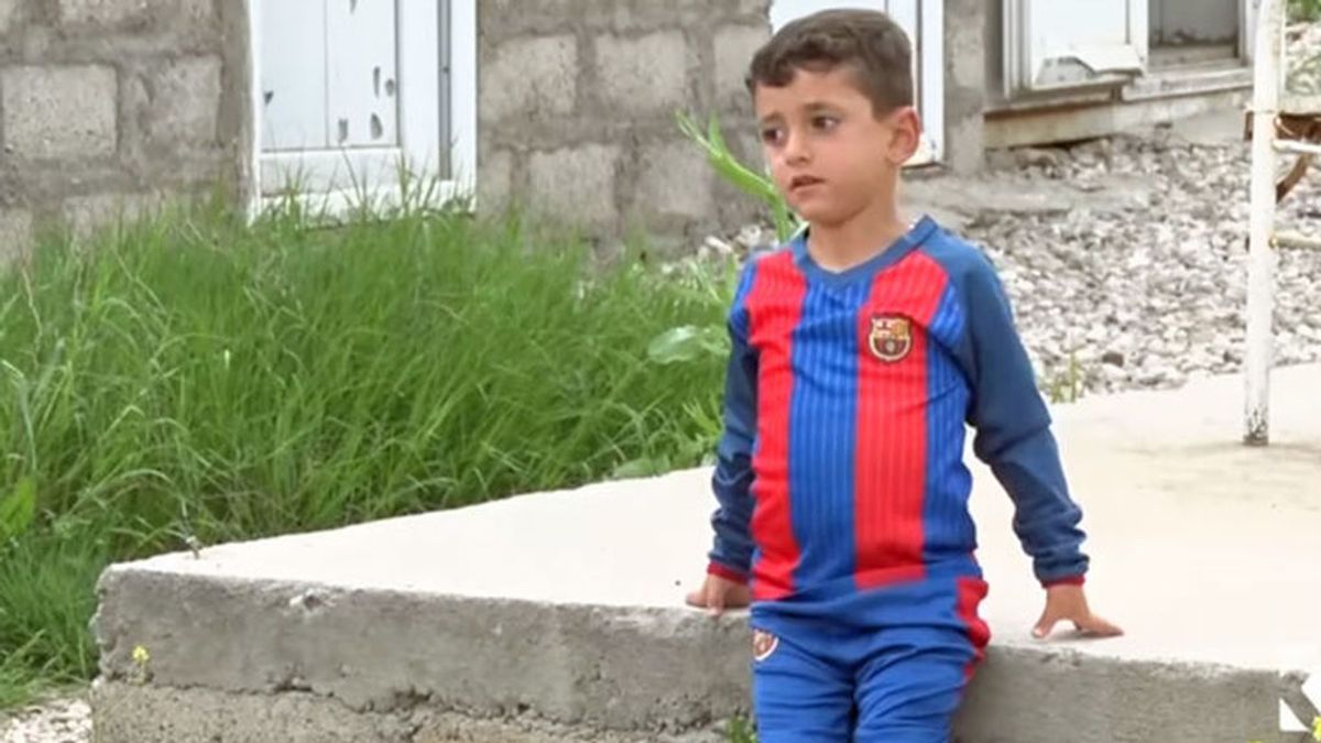 Messi, el niño al que el Estado Islámico obligó a cambiar de nombre