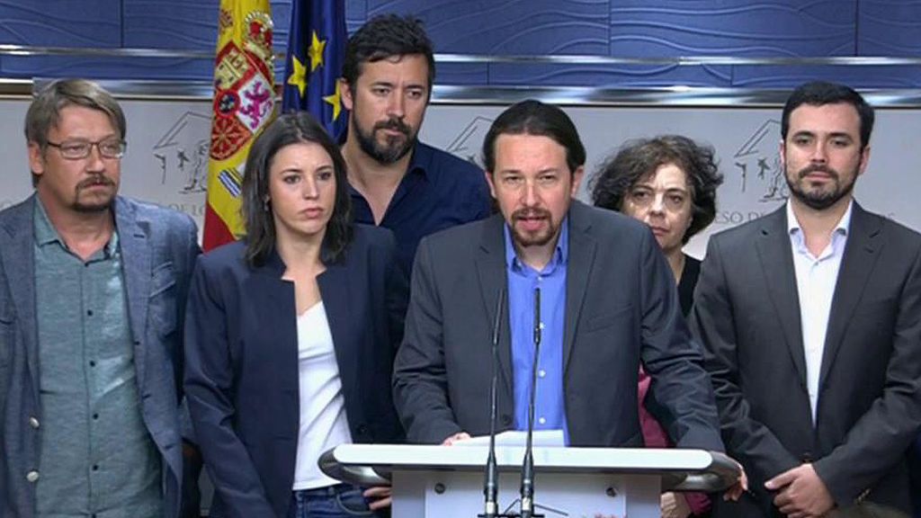 Unidos Podemos propone una moción de censura contra Rajoy: “Sacar al PP del Gobierno es una obligación ética para nosotros”