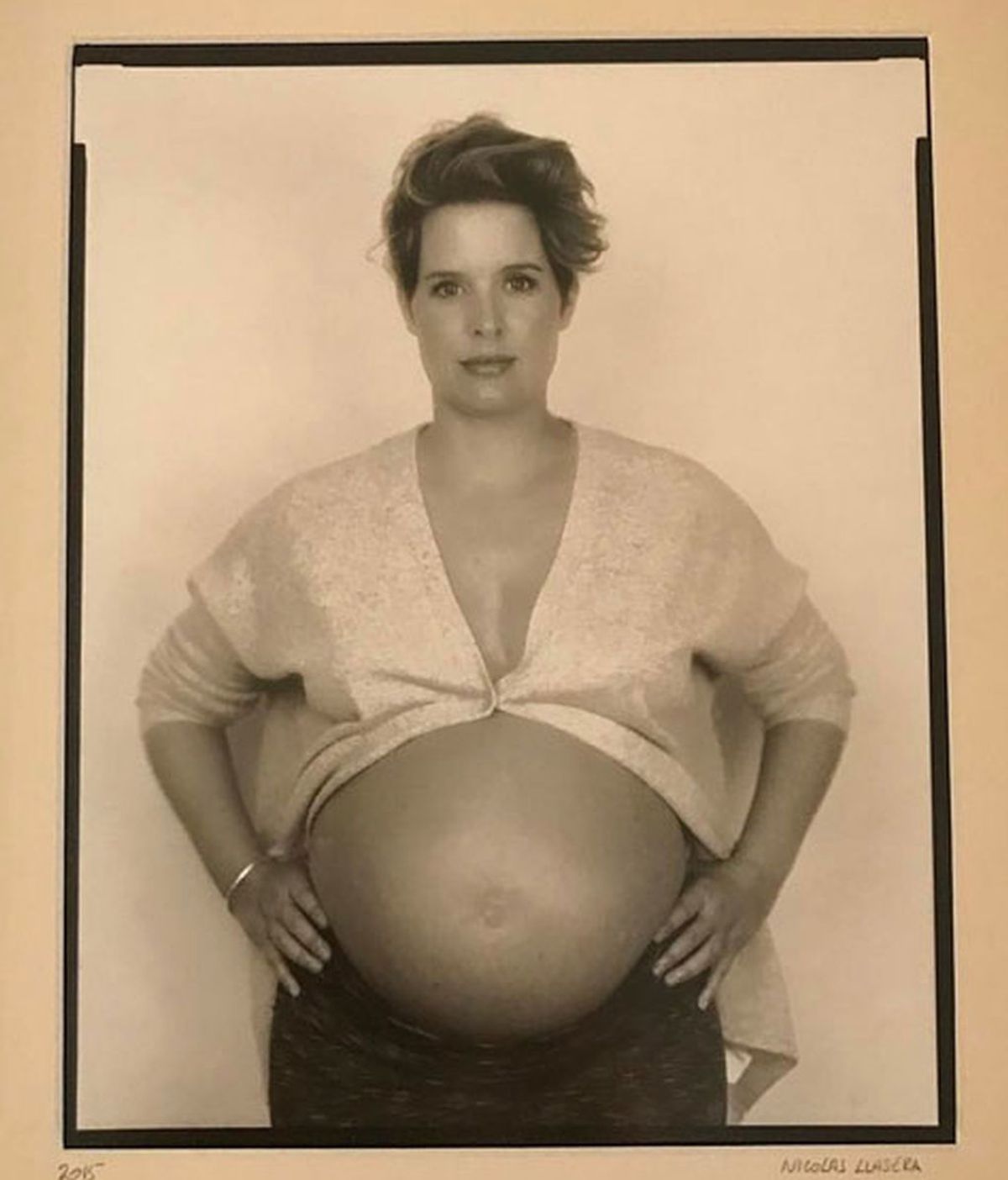 Tania Llasera embarazada