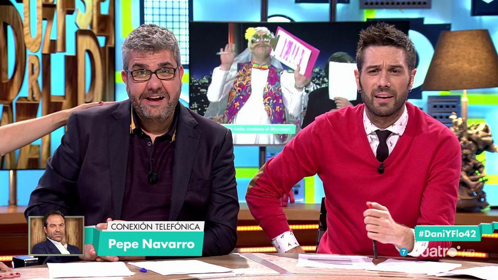Pepe Navarro, a Flo: "Te cogí por un gesto que no has vuelto a repetir en tu vida"