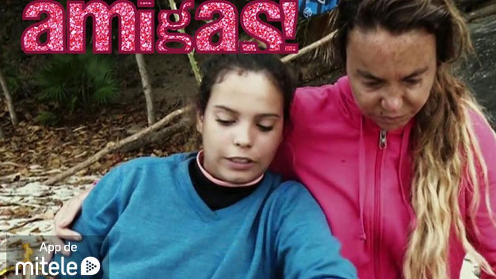 Leticia y Gloria Camila se hacen inseparables