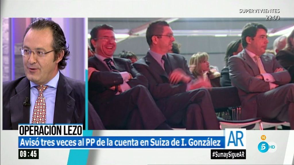 El exalcalde de Leganés: "Ignacio González me preguntó si tenía una cuenta en Suiza"