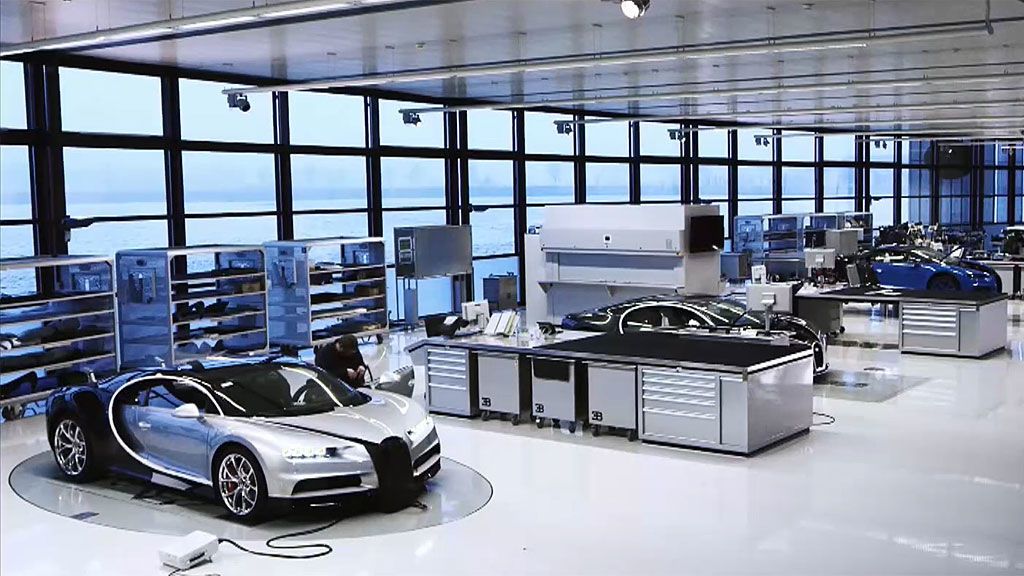 El Atelier de Bugatti: así se monta un coche que vale casi 2,5 millones de euros
