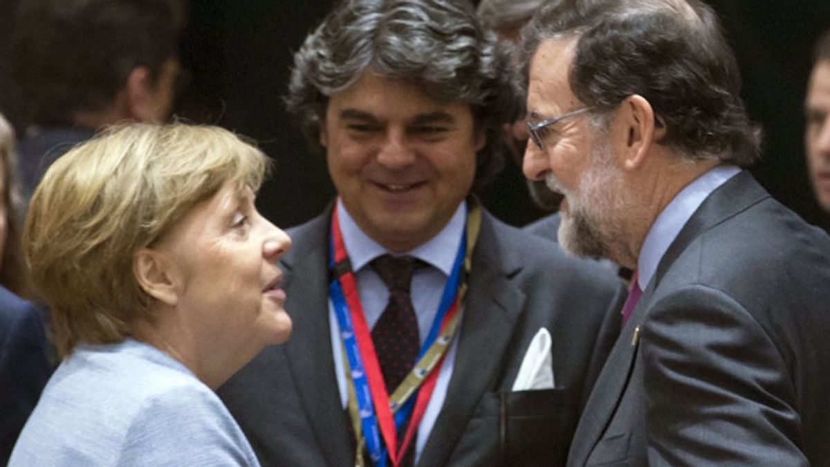 Mariano Rajoy, Angela Merkel,
