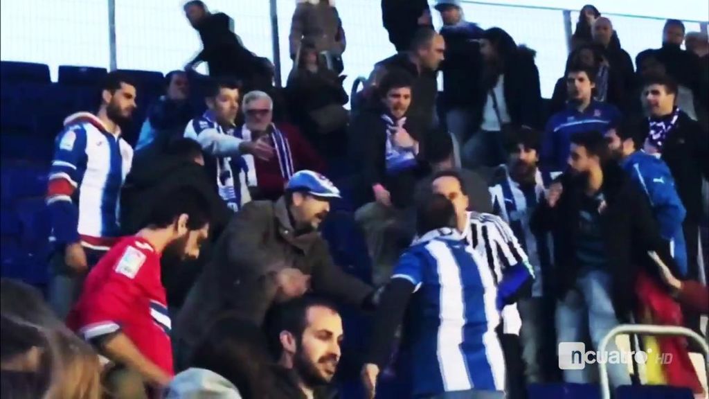 Un hincha del Barcelona detenido tras disparar una pistola de fogueo en derbi