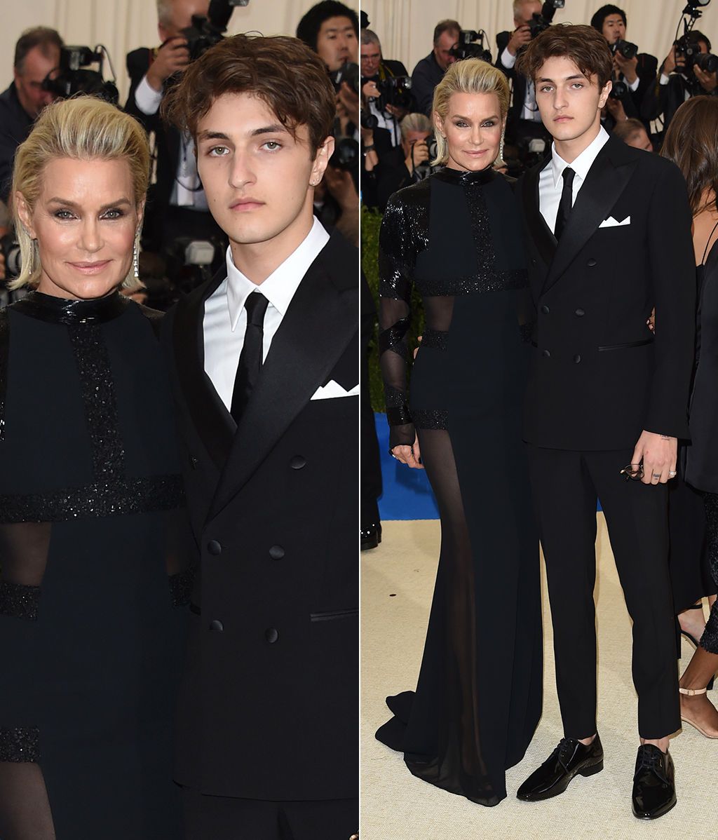 Yolanda Foster y Anwar Hadid, madre y hermano de las Hadid