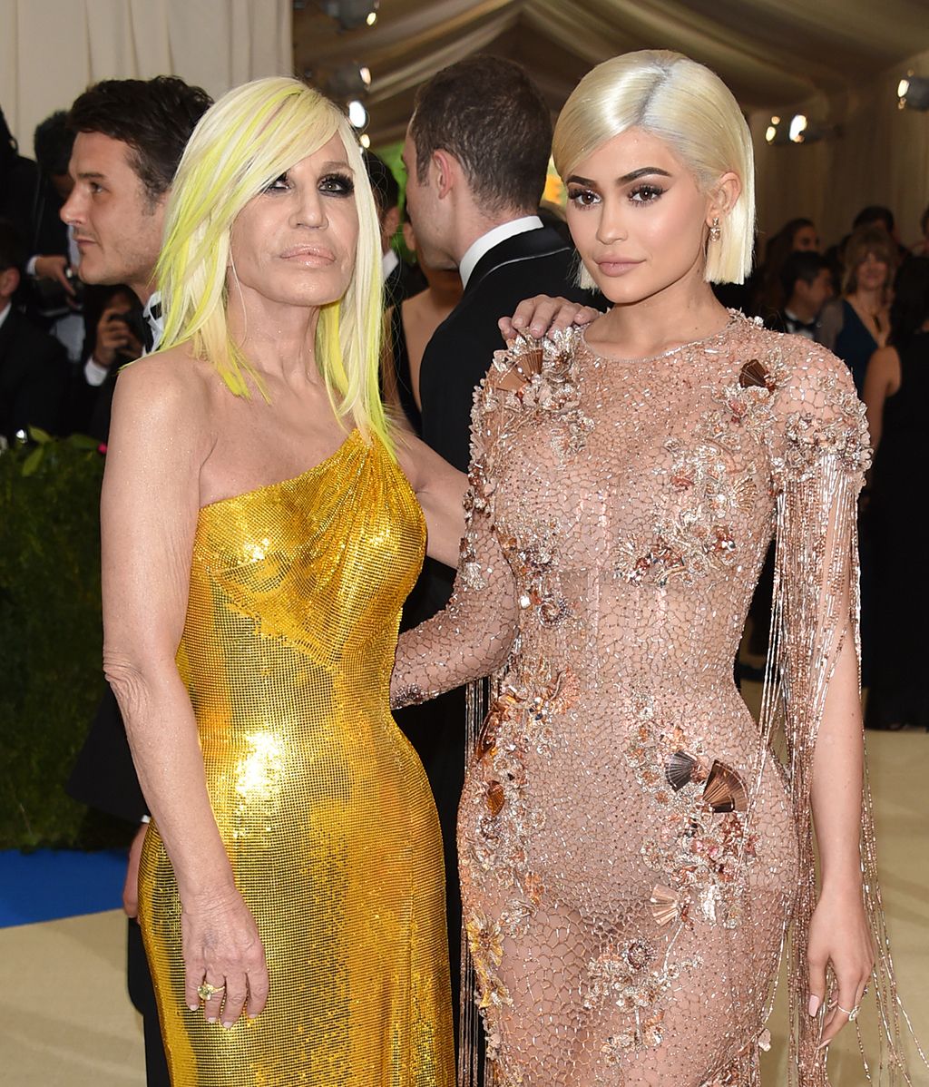 Donatella Versace y Kylie Jenner