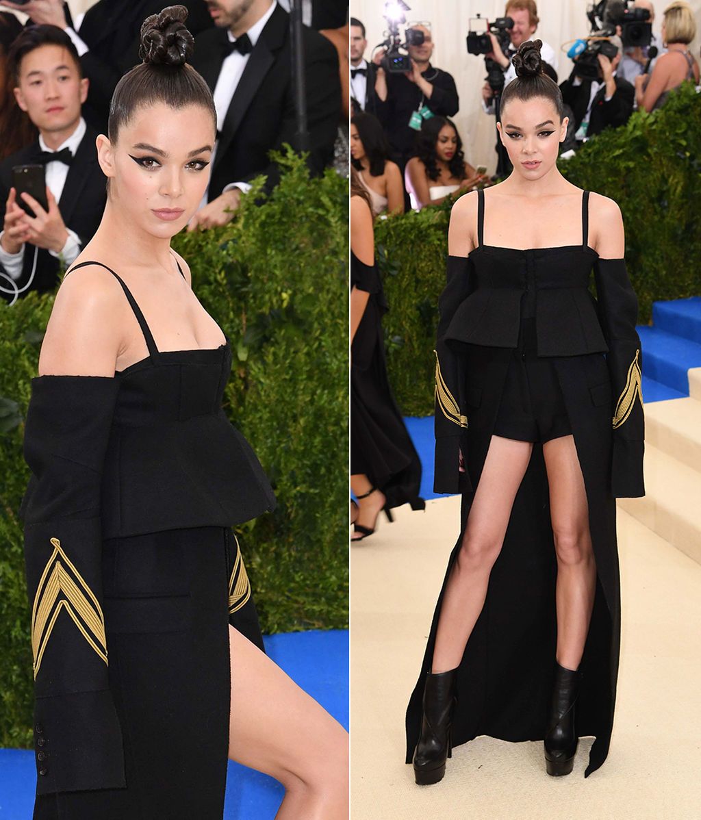Hailee Steinfeld vestida por Vera Wang