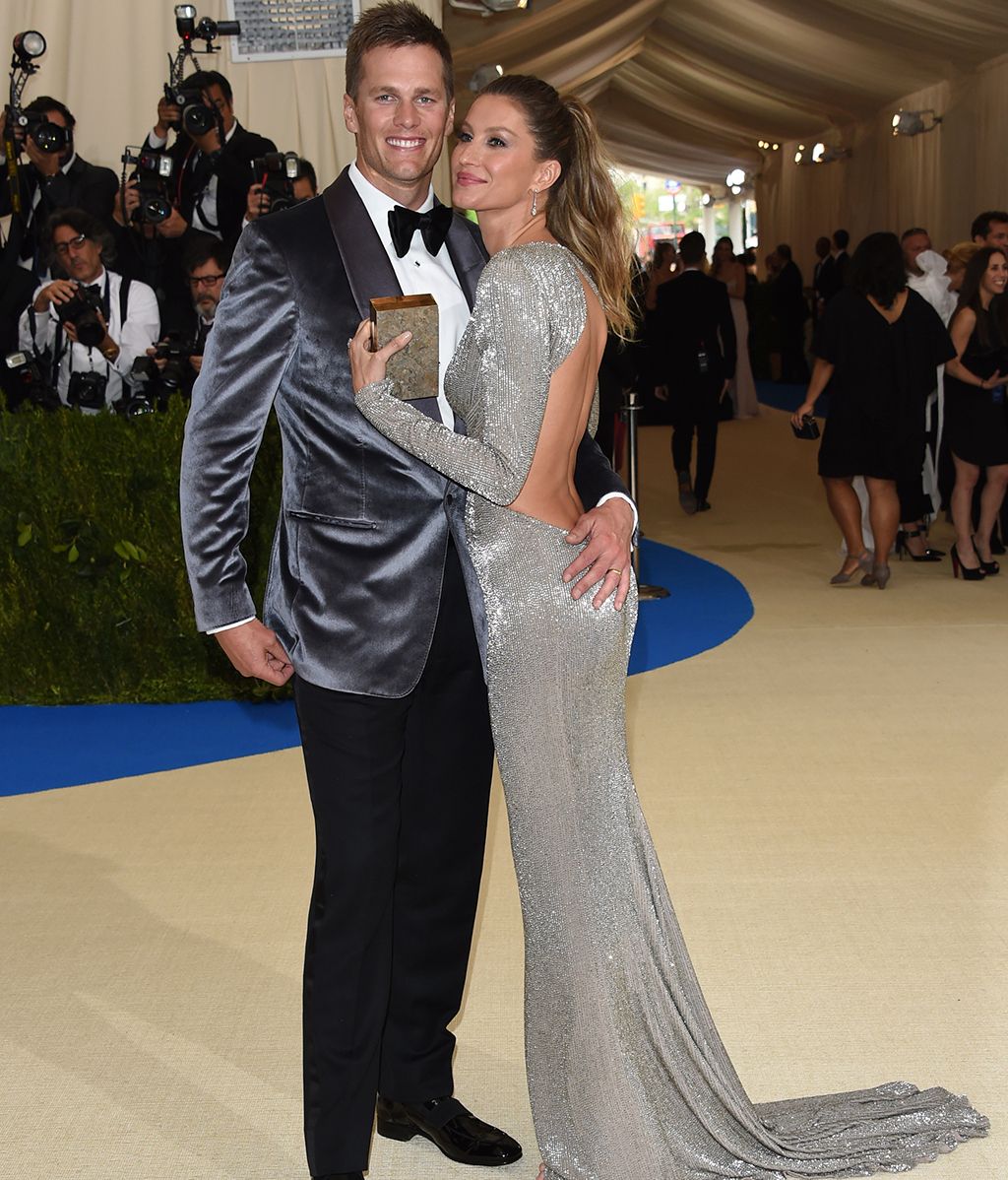 Los coanfitriones de la Gala, Tom Brady y Gisele Bündchen