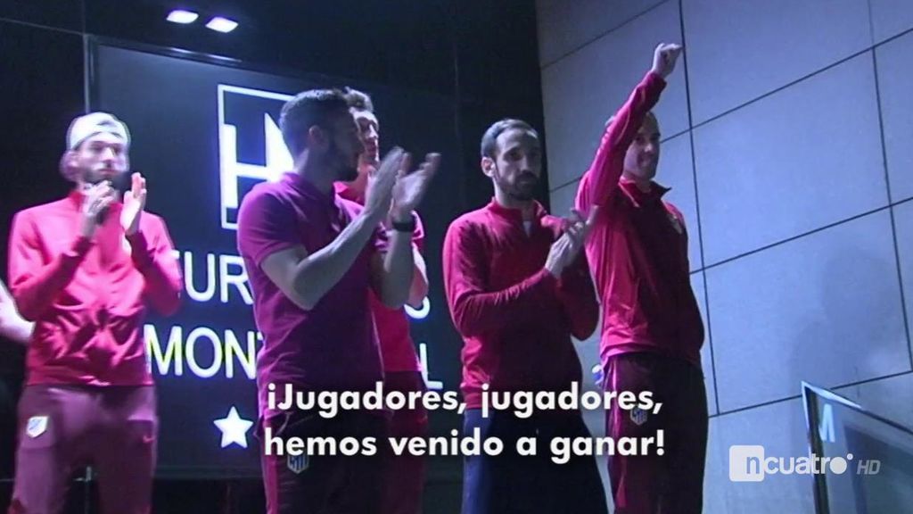 La increíble sorpresa del Frente Atlético a los jugadores en su hotel de concentración