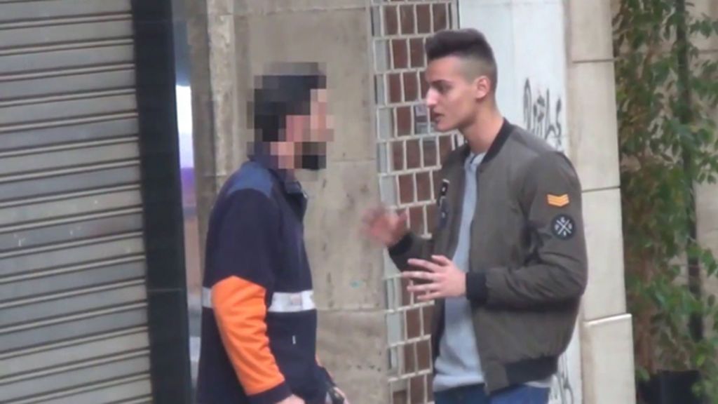 El repartidor que abofeteó al youtuber 'cara anchoa', pide beneficio por el vídeo