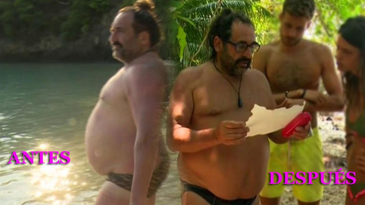 Juan Miguel pierde 11 kilos, pero no sabes de dónde
