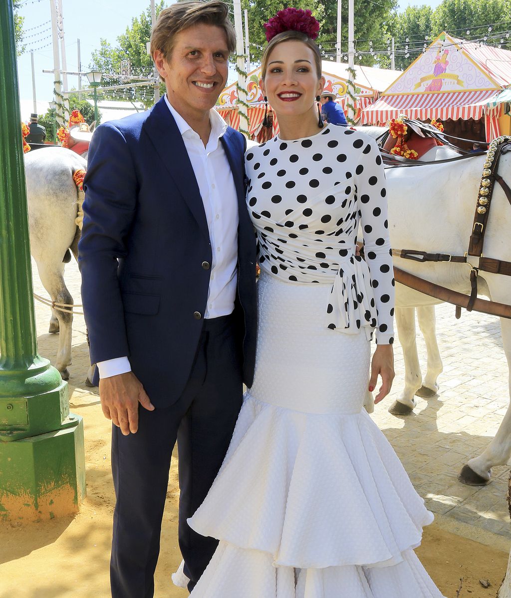 Manuel Díaz 'El Cordobés' y Virginia Troconis