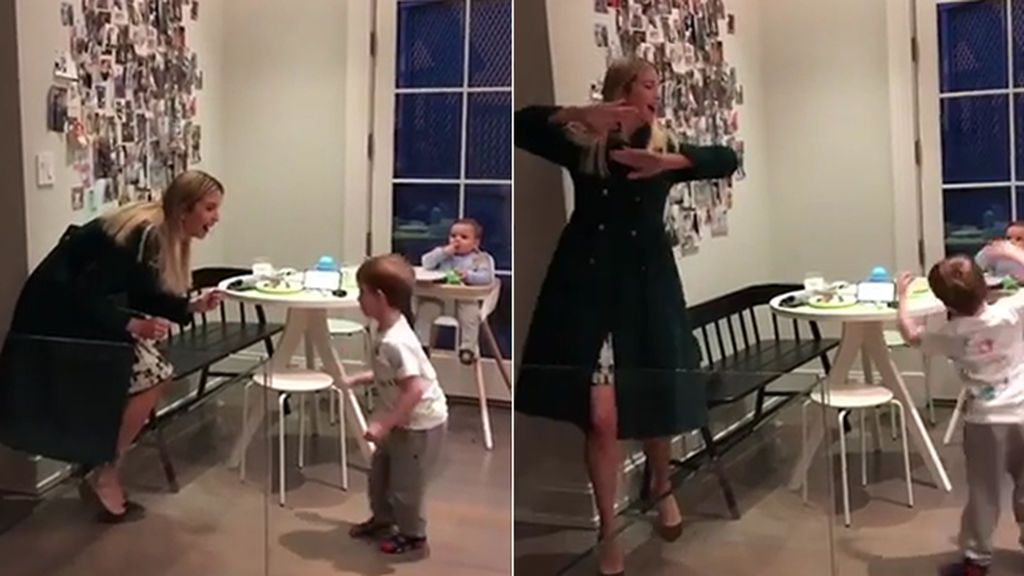 Ivanka Trump revoluciona las redes con un baile junto a sus hijos
