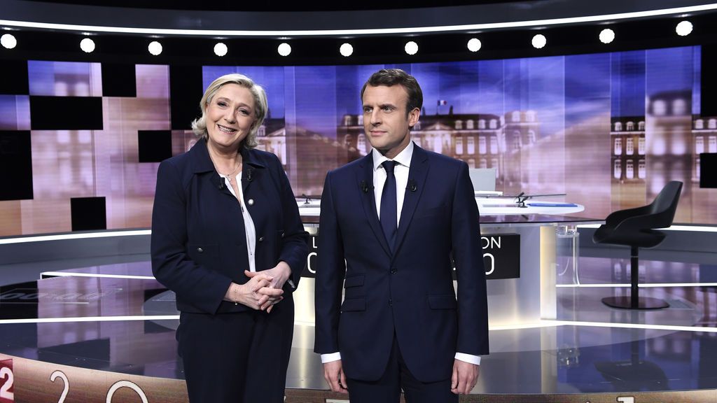 Le Pen y Macron, la última oportunidad para convencer fue un debate agrio y bronco