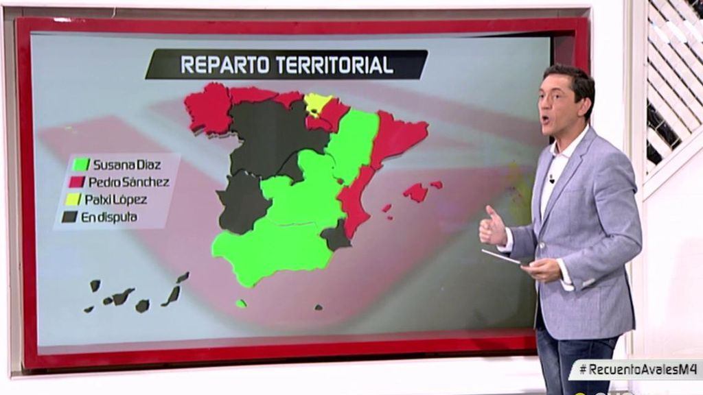 El mapa del poder del PSOE: ¿Cuáles son las Comunidades clave?