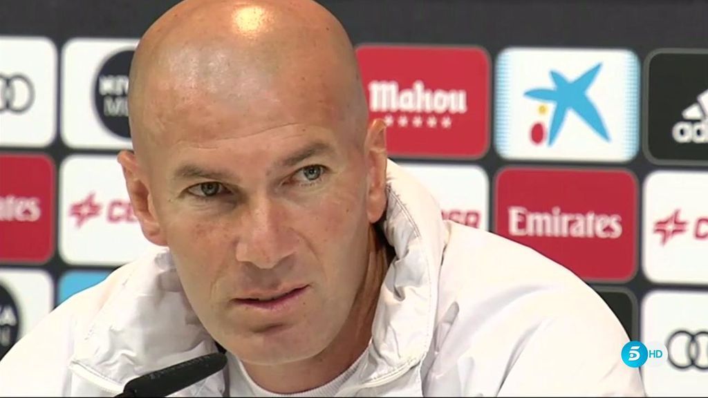 Zidane rebaja la euforia del Madrid: "Aquí si no ganas nada, te vas para casa"