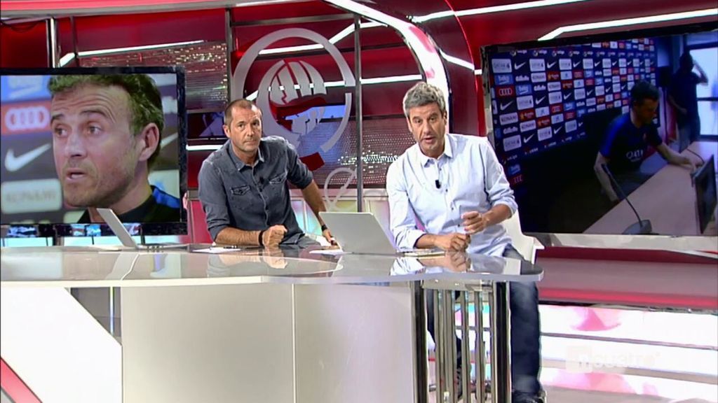 La reacción de Luis Enrique cada vez que ha escuchado ‘Real Madrid’ en sala de prensa