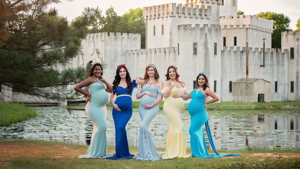 ¿Cómo serían las princesas de Disney embarazadas?