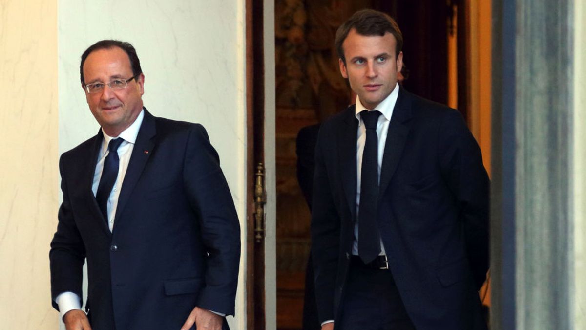Hollande felicita a Macron y dice que su victoria es una apuesta por la UE