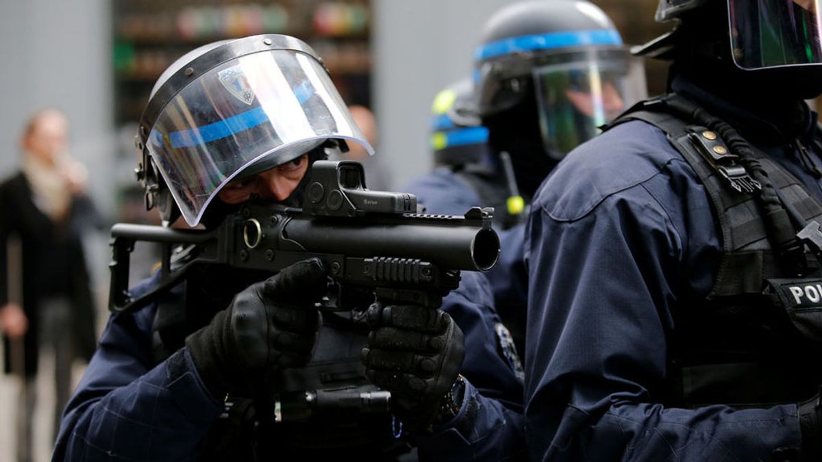 Dos heridos y siete detenidos en Nantes en una protesta contra el triunfo de Macron