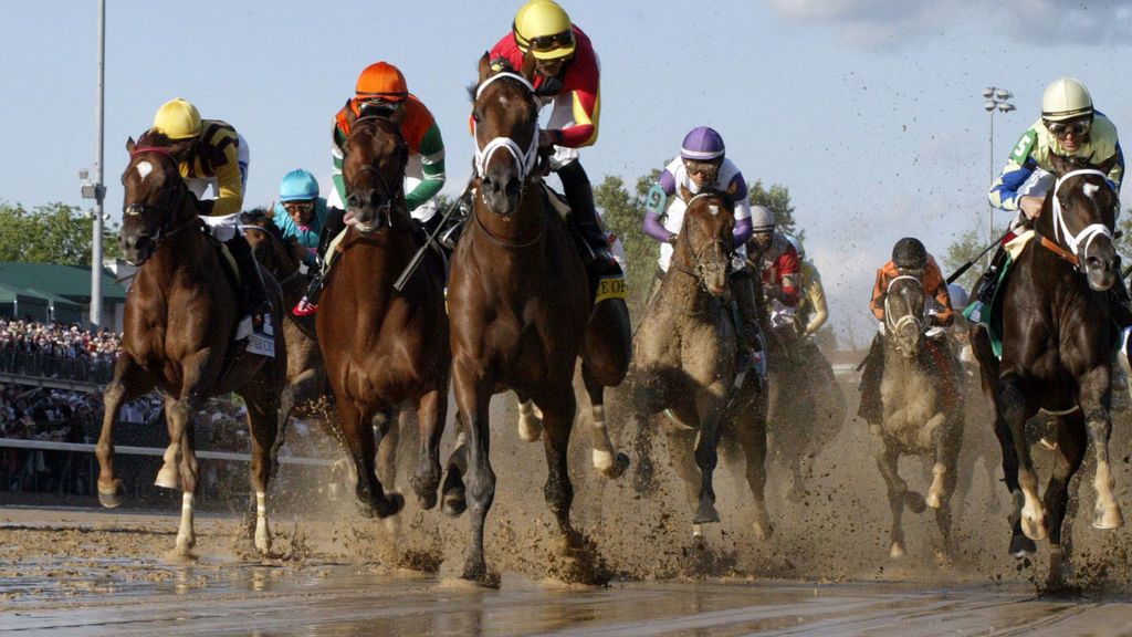 Brutal agresión de un aficionado a otro en el Derby de Kentucky, la gran carrera de caballos de EEUU Brutal agresión de un aficionado a otro en el Derby de Kentucky, la gran carrera de caballos de EEUU