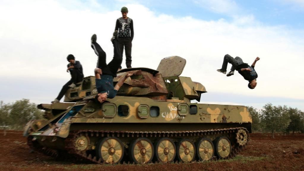El deporte que devuelve a los jóvenes sirios la libertad en mitad de la guerra