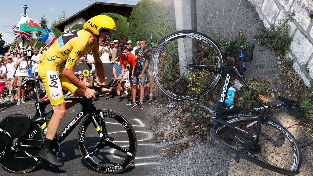 El campeón del Tour, Chris Froome, atropellado en Francia mientras entrenaba El campeón del Tour, Chris Froome, atropellado en Francia mientras entrenaba