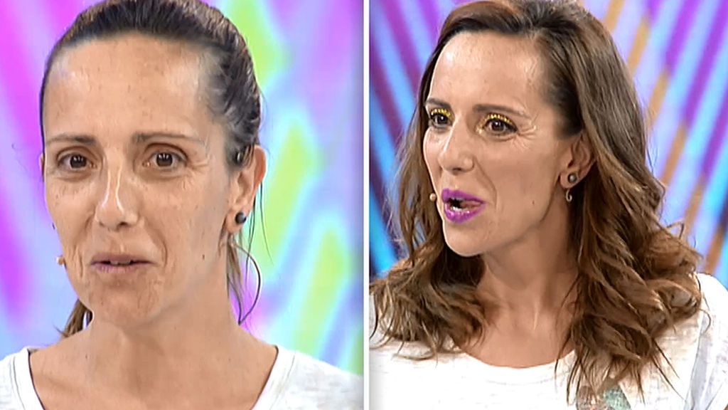 Cambio turbo 'make up' en 'Cámbiame': Raquel brilla con luz propia