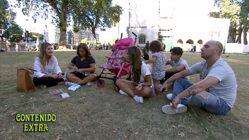 El picnic de las Salazar en pleno Hyde Park de Londres