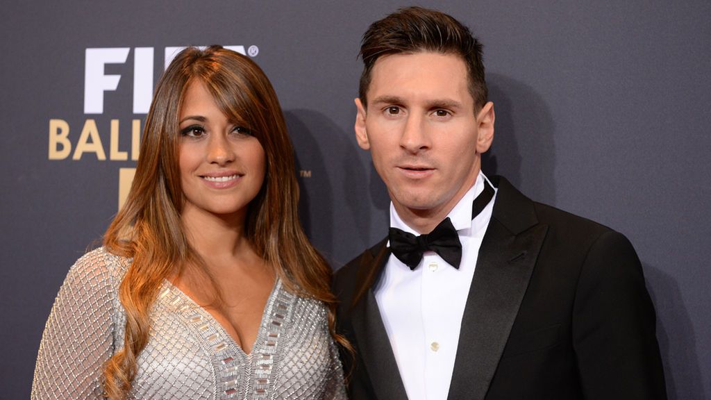Leo Messi y Antonella Rocuzzo