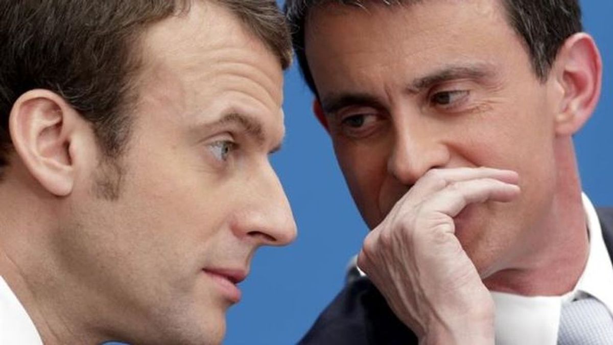 Macron, Valls