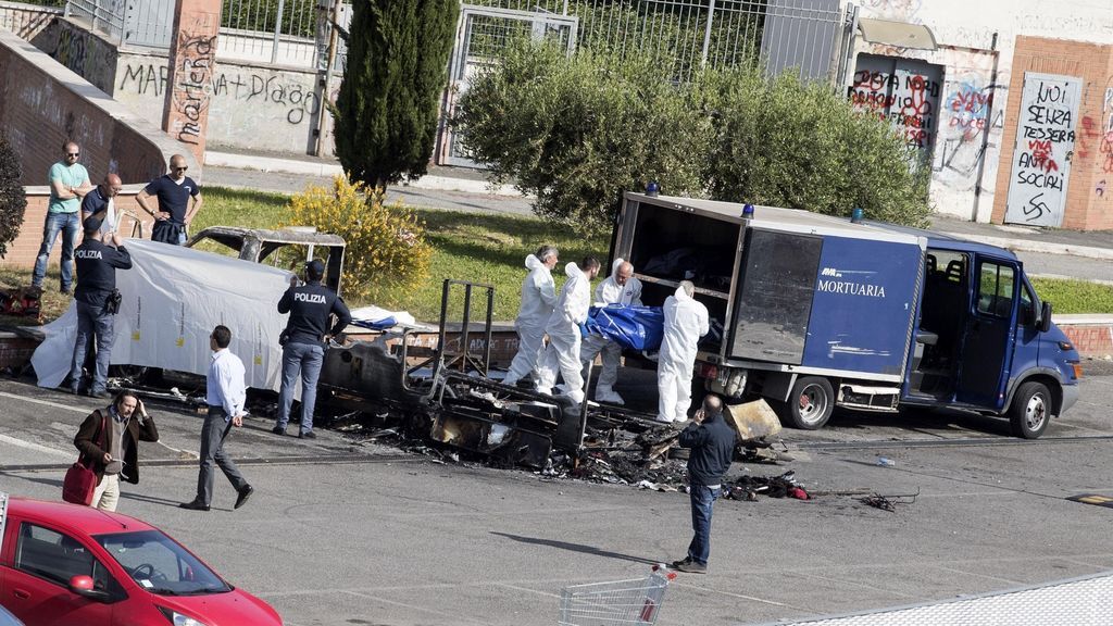 Roma, en shock: tres hermanas mueren en un incendio que pudo ser intencionado
