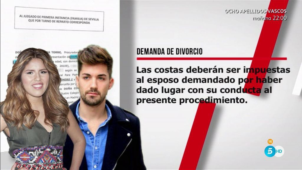 Chabelita pide las costas del divorcio a Alejandro Albalá "por su conducta"