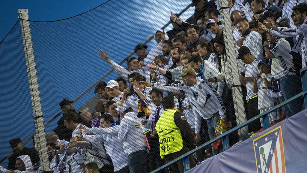 ¡Fiesta en Valdebebas! Aficionados y jugadores celebraron el pase a Cardiff