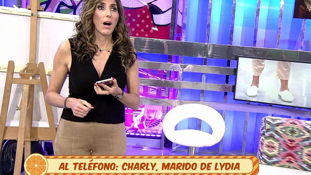 ¡Charly, marido de Lydia Lozano, le cuelga el teléfono a Paz Padilla!