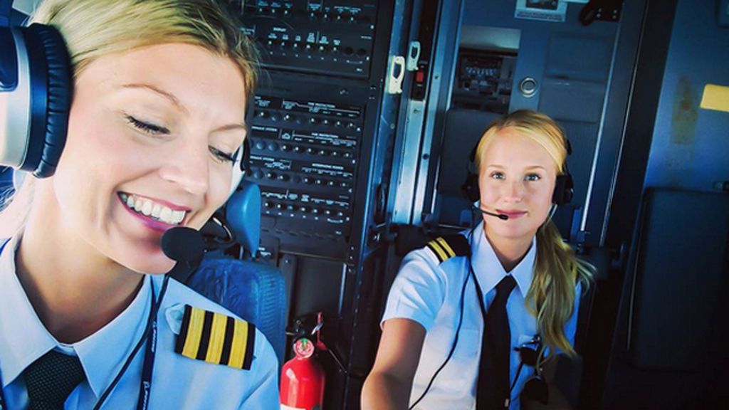 Mujeres piloto se hacen visibles en Internet