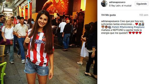 mi mamá me hizo guapa, lista y antimadridista": la novia de theo