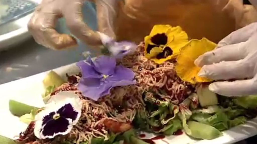 Flores que inspiran platos