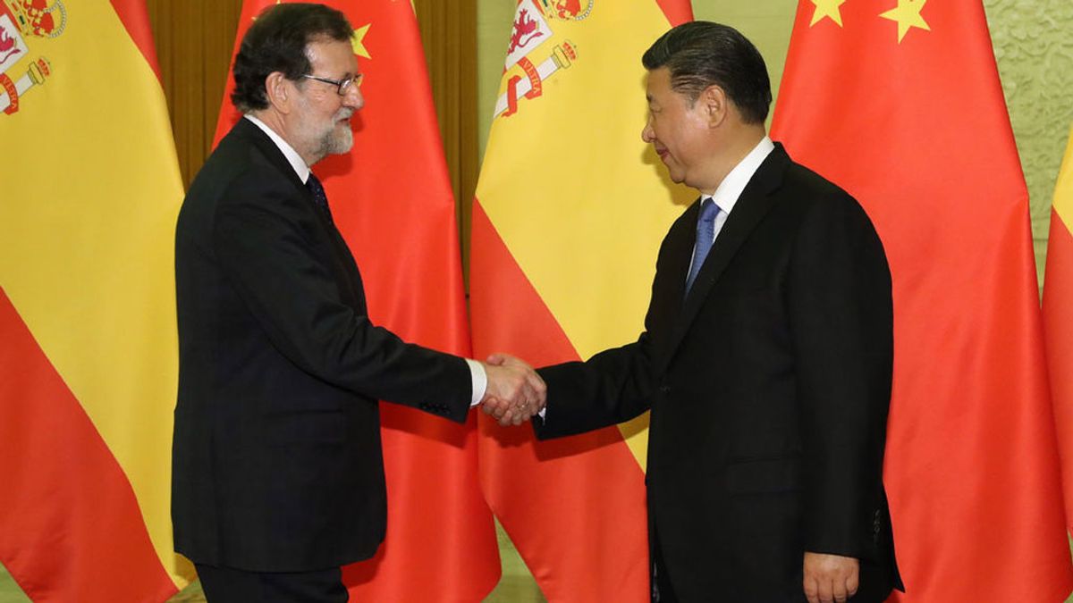 Rajoy se reúne con el presidente de China
