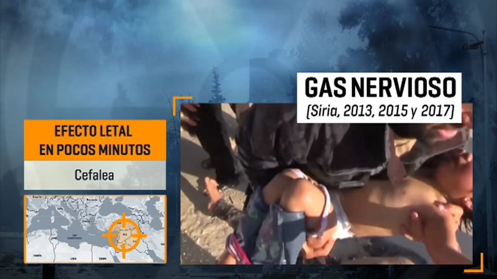 Así es el gas nervioso: en Siria se está utilizando uno de los gases tóxicos más mortífero