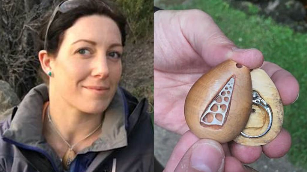 Luce durante un año y medio el anillo de pedida sin darse cuenta de dónde estaba