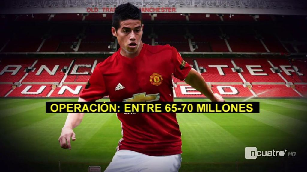 James no se entrena con el Real Madrid por... ¿petición del Manchester United? James no se entrena con el Real Madrid por... ¿petición del Manchester United?