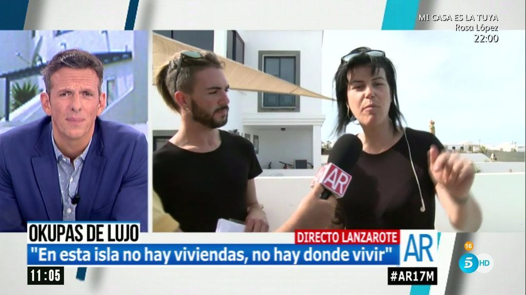 Okupa en Lanzarote: "Soy una estafada porque me metieron en una vivienda ilegal"
