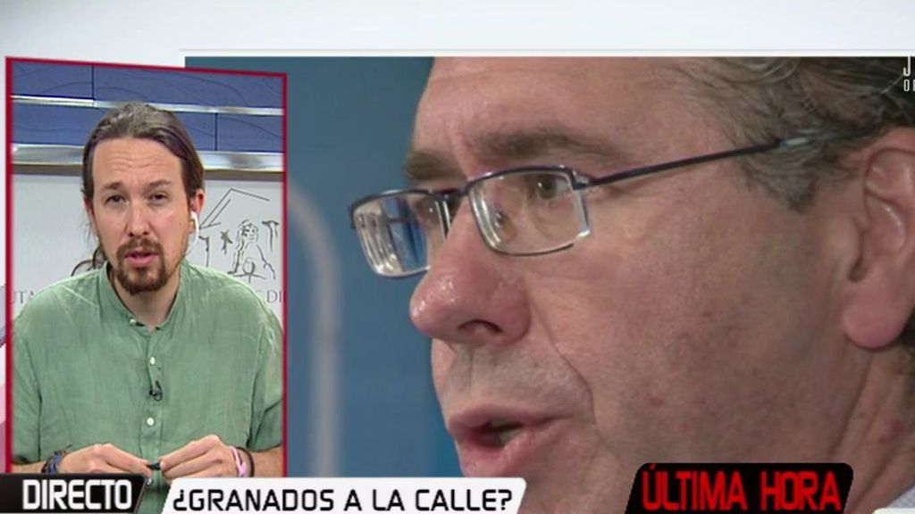 Pablo Iglesias, sobre Granados: "Parece que no es lo mismo estar en la cárcel si eres del PP, que si no lo eres"