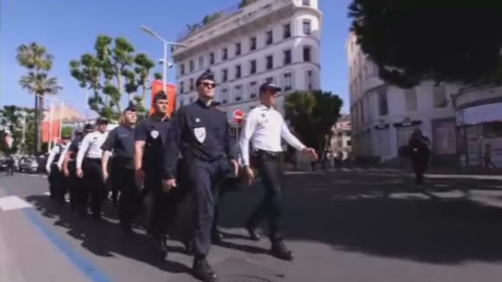 La policía blinda Cannes para evitar cualquier acto terrorista