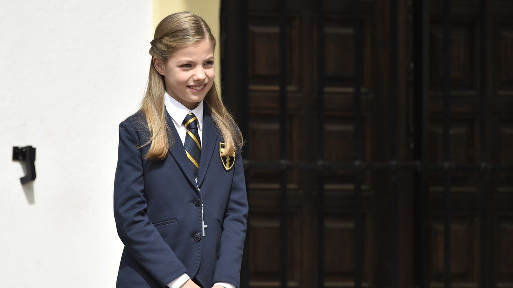 Las primeras imágenes de la Comunión de la Infanta Sofía