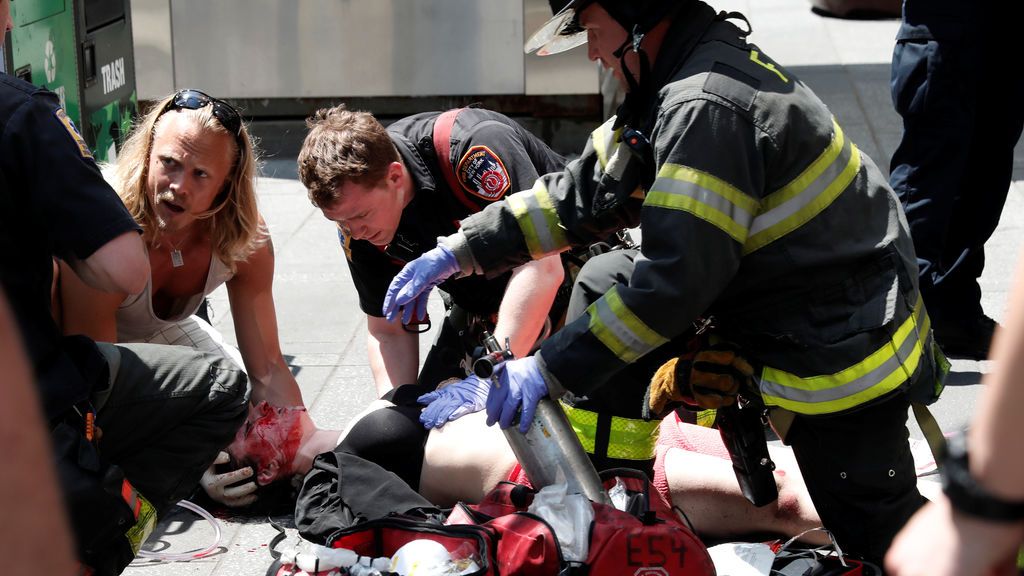 Atropello en Nueva York: imágenes del accidente mortal en Times Square