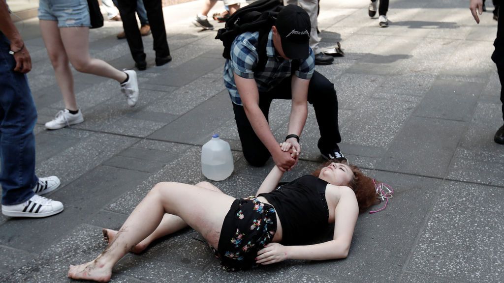 Time Square: las imágenes del atropello mortal en Nueva York